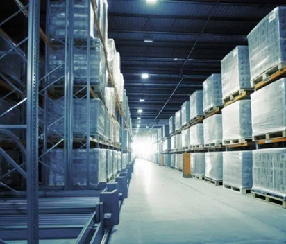 Logistics cold storage for storing goods and products