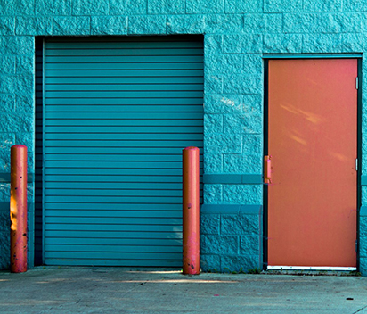 Roll up insulated doors built for maximum strength and durability