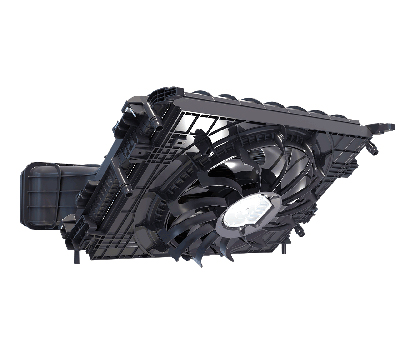Motor fan to facilitate and support the engine's temperature management
