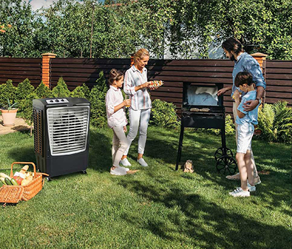 Eco-Friendly Evaporative Honeycomb Air Cooler with High Cooling Efficiency