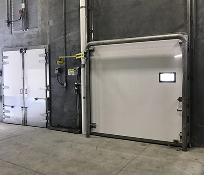 Reliable Hinged Door Walk in Freezer for Food Service