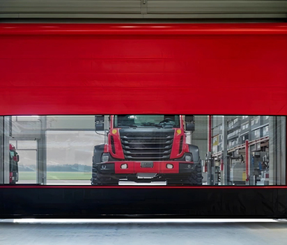 Industrial Roll Up Doors for Parking Garages and Logistics Hubs