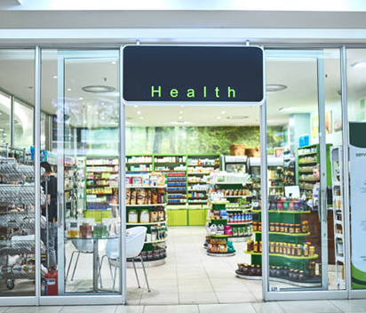 Commercial Supermarket Free Door for High-Traffic Entrances