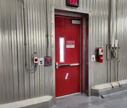 Polymer-Reinforced Coatings for Full-Buried Swing Doors